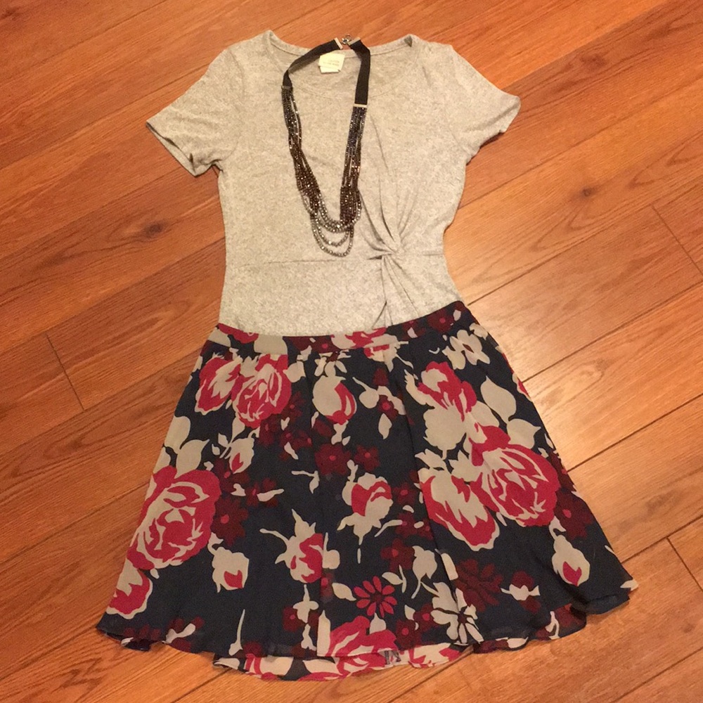 Floral Fossil skirt